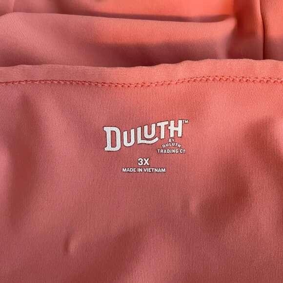 Duluth Trading Co Women Plus Size 3X Pink Armachillo Cooling Longline Sports Bra - Picture 7 of 8